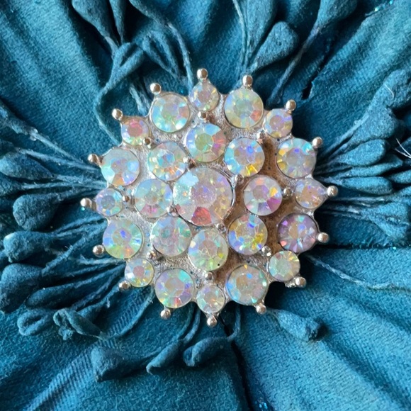 🪻 TIEKS TEAL FLOWER 🪻 NWOT - Picture 6 of 16